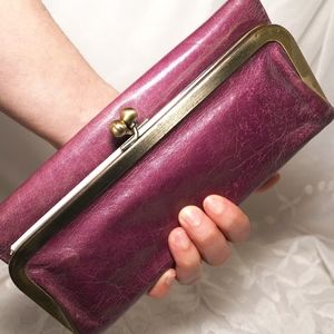 Hobo International Rachel Trifold Wallet Purple